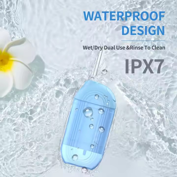 Portable Cordless Water Dental Flosser with 3 Modes, Detachable Tank, and 5 Jet Tips for Deep Cleaning portable water flosser portable travel water fl