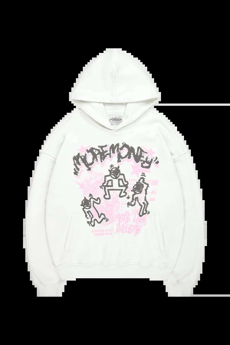 Designer Hoodie New Y2k Hoodie Street Wear Niche Haruku Hip-hop Print Oversized Pullover Hoodie Hooded Sweatshirt Men's And Women's New Goth