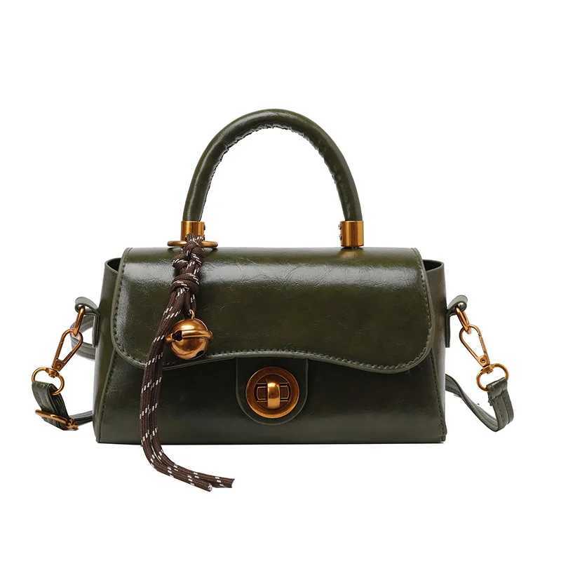 Luxury Designer Lock PU Leather Wens Handbag Crossbody Bag Flap Tote Y250321