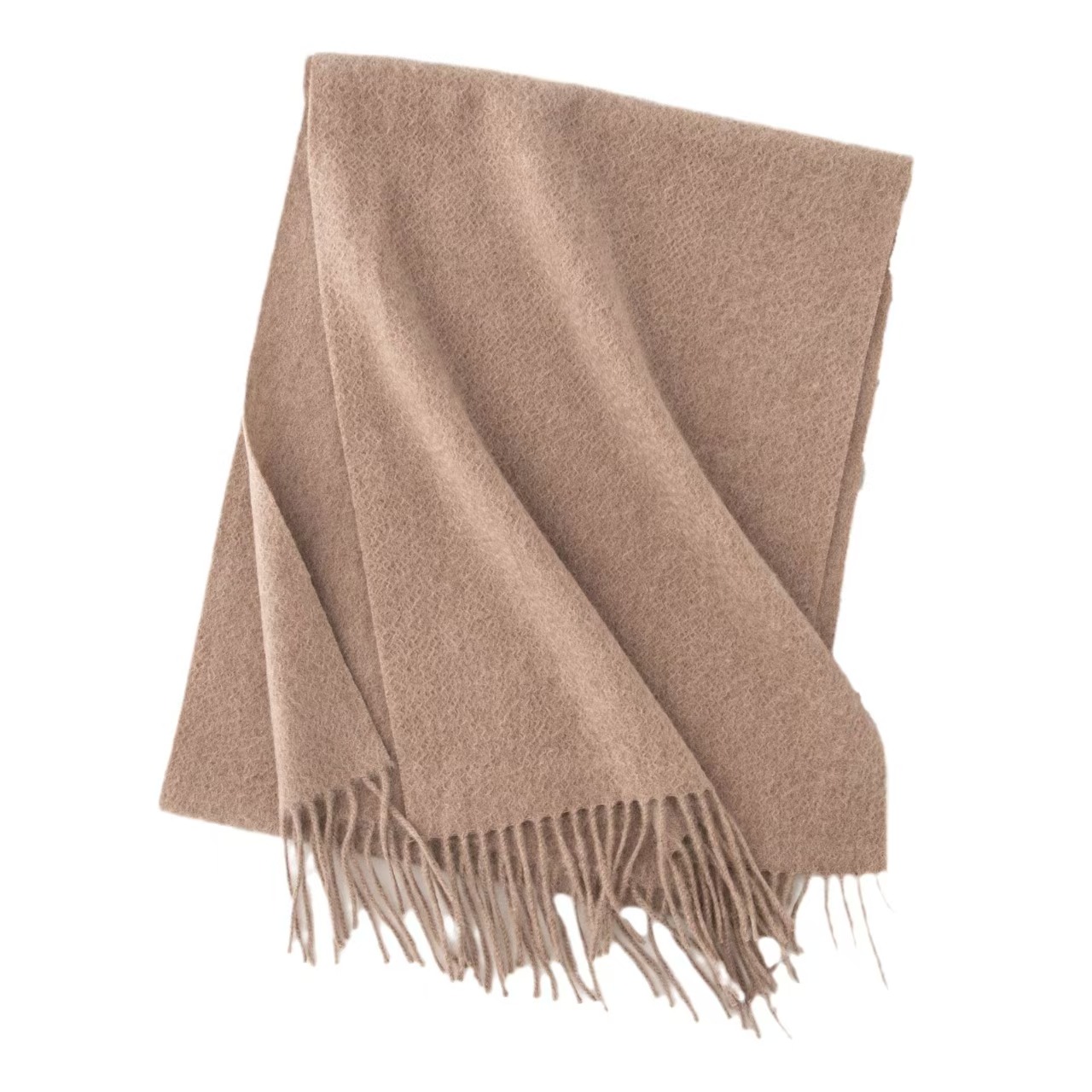 K154 100% cashmere scarf new autumn and winter high-end men and women all-match thick warm neck scarf dual-purpose shawl