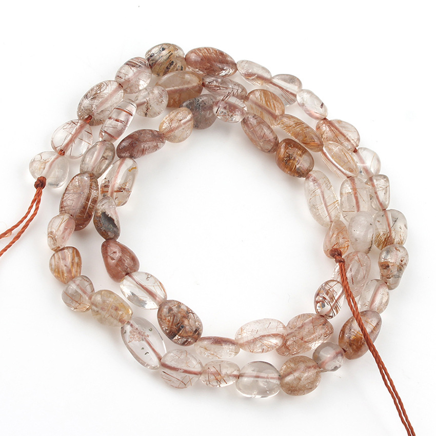 Handcrafted Gemstone Bead Kit - 45 Piece Variety Pack Featuring Natural Stone Colors from 6-8mm Ideal for Custom Earrings, Necklaces & More