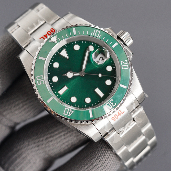 Designer Watch 40mm Mens Hulk High Quality Automatic Movement Factory Watch Waterproof King Men's De Luxe Wristwatch 116610