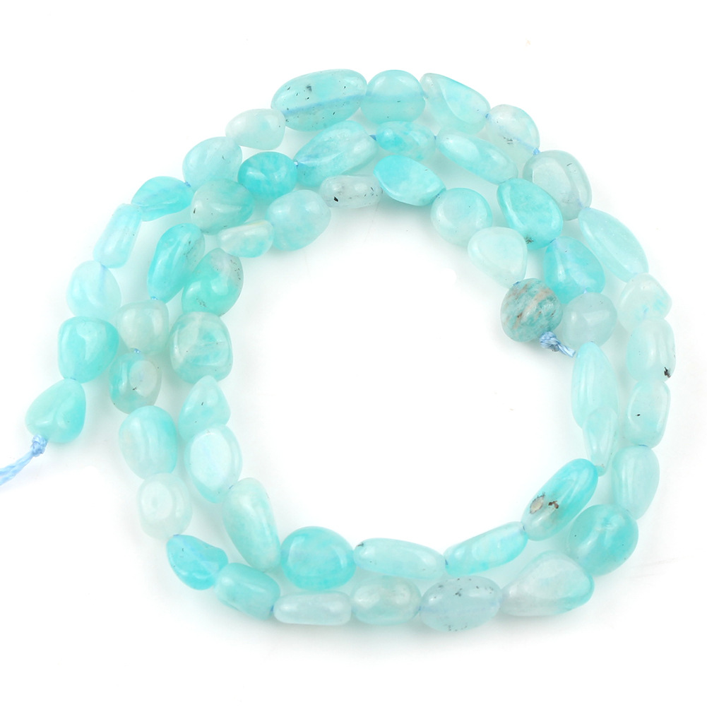 Handcrafted Gemstone Bead Kit - 45 Piece Variety Pack Featuring Natural Stone Colors from 6-8mm Ideal for Custom Earrings, Necklaces & More