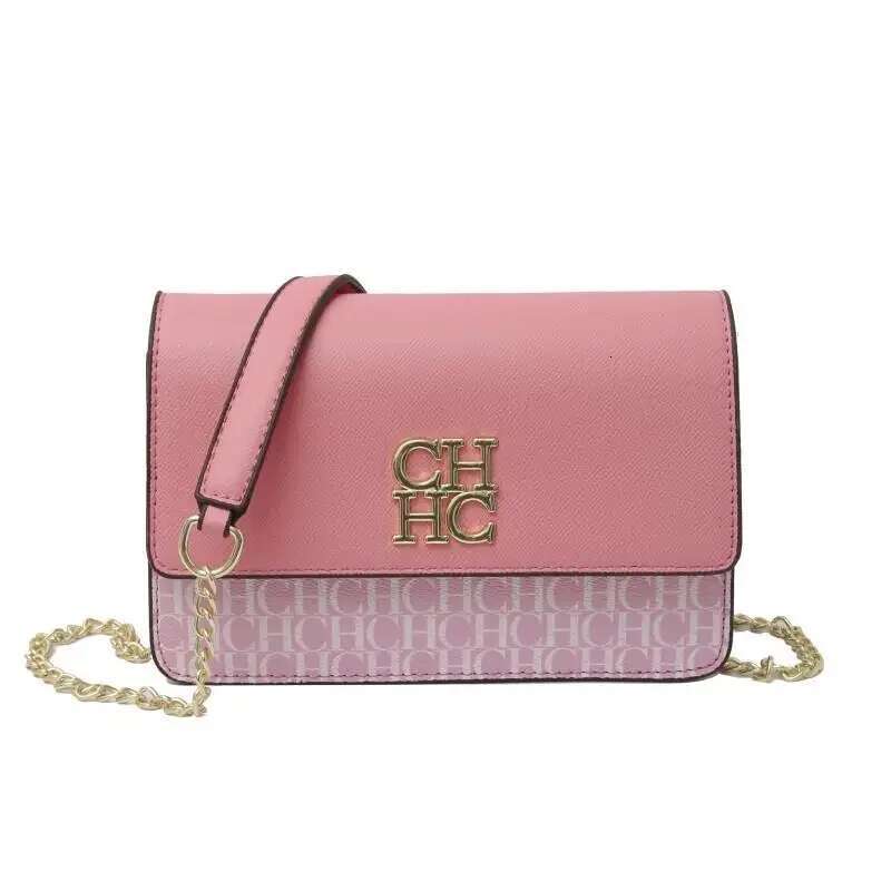 CH Pure Color Design Classic Crossbody Fashion Brand hot Multi Emed Handbag Ladies Shoulder Bag