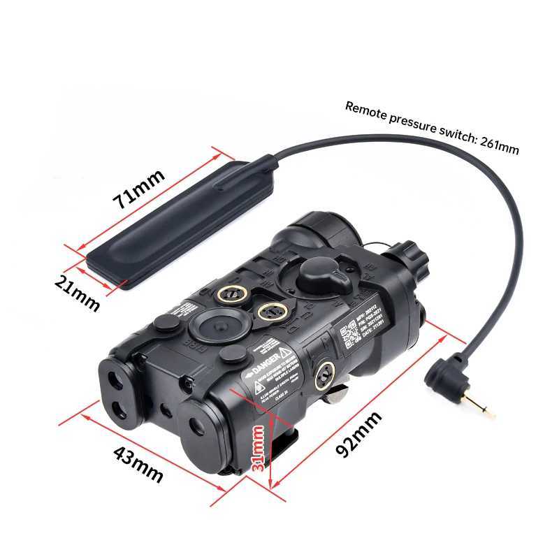 WADSN L3 NGAL IR Fill Light Red Green Laser Infrared Laser Nylon Full-Featured Version Fit 20mm Picatinny Rail Hunting Lamp X250317