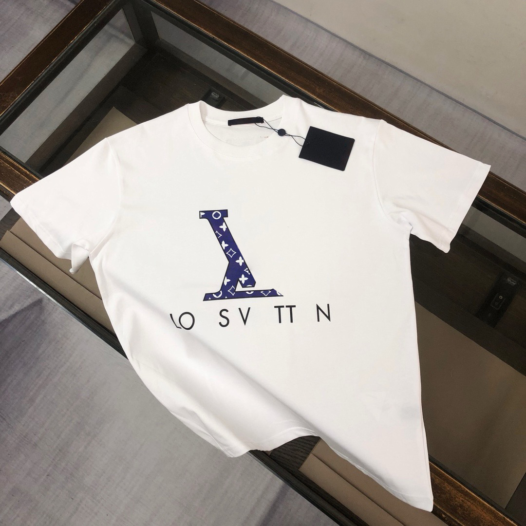 mens tshirt designer tshirt fashionable paris short sleeved summer highend luxury loose casual 100 pure cotton highquality mens clothing s5xl