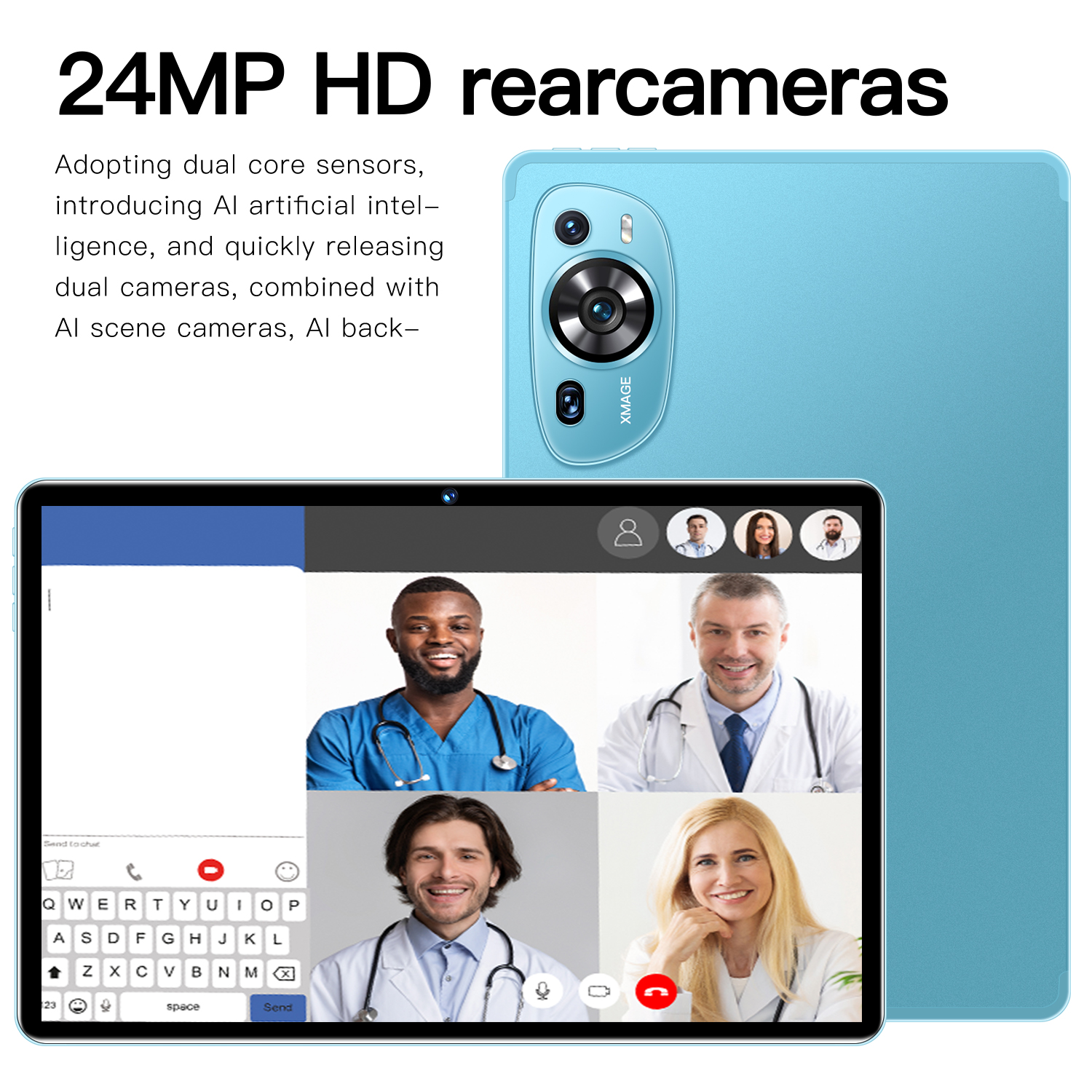 Pro14 Max Tablet PC 10.1 inch HD Screen Android 13 ,Snapdragon870 10 Cores CPU,16GB+512GB,16MP+24MP Camera ,10000mAh Battery, 5G Dual SIM Card