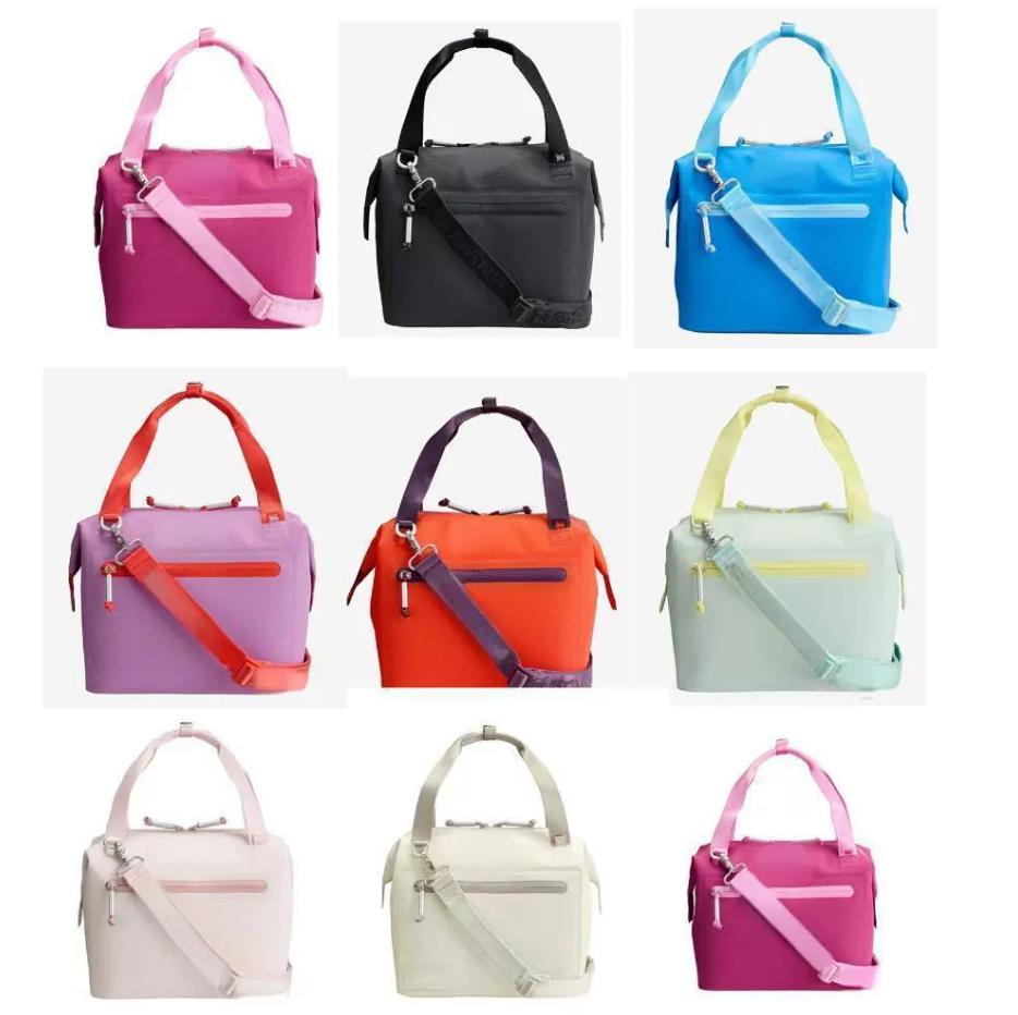 New All Day Julienne Mini Soft Cooler Lunch Bags Box Recycled Polyester Cooler 12-Hour Cooling Travel Cooler Bags Shoulder Bag FY1281 0308