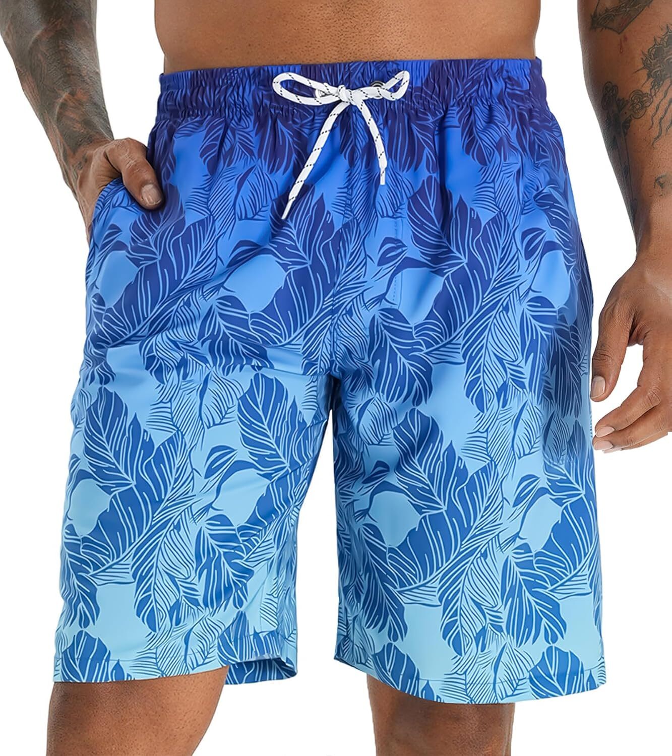 Men's Swim Trunks Dry Swimsuits Beach Bathing Suits Swim Board Shorts cool fashion