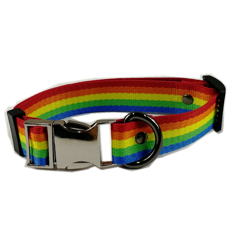 Designer Collars for Small Medium Large Dogs Luxurious Adjustable Soft Nylon Pet Puppy Collar with Metal Buckle Durable Sturdy Dog Chain Wholesale