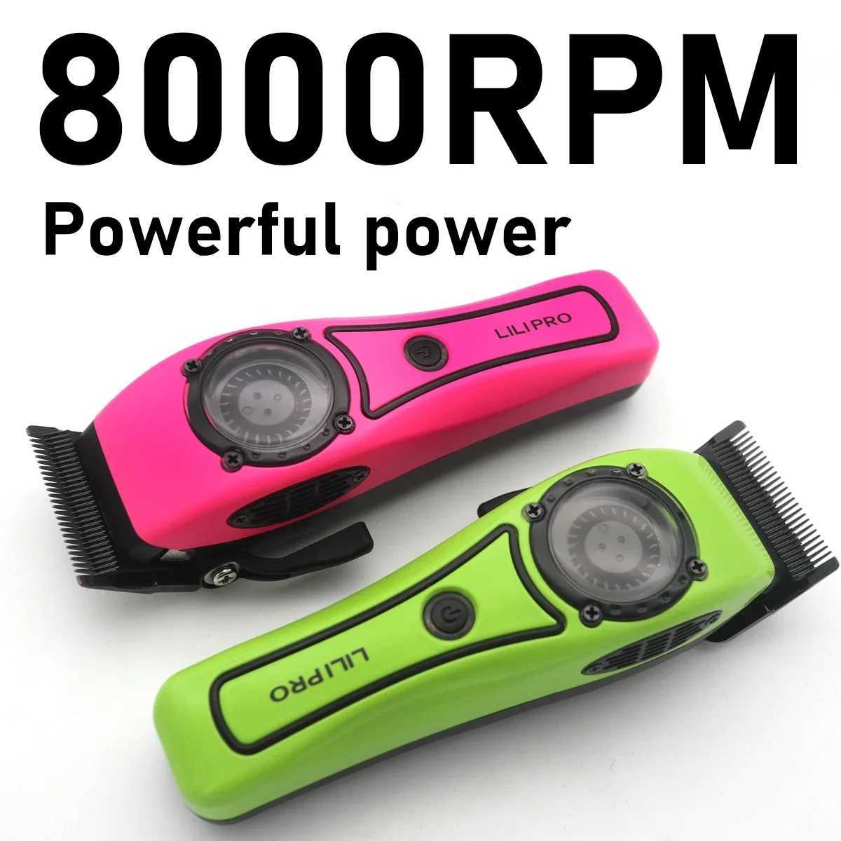 LILIPRO L61 Mens Hair Clipper Fan Cooler System 8000RPM DLC Cordless USB Professional Hair ClipperXJ250317