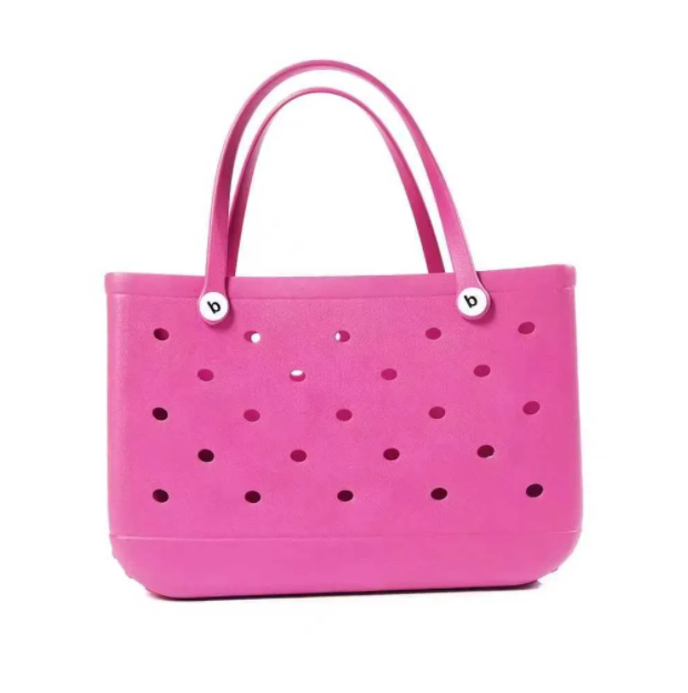 XL Eva Beach Boggs Bag Waterproof Extra Large Tote Bag Beach Basket Wen Picnic Handbag 48cm XL Tote Bag Rubber shopping Bags Z250113 w250417