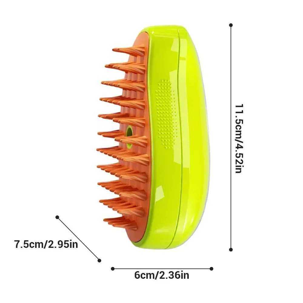 Cat and dog steam brush Steam brush Electric spray for pet massage beauty tool Shedding 3 in 1 electric spray massage combT250317