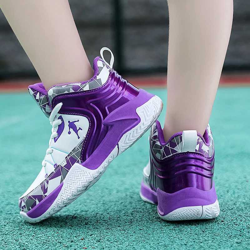 New Arrival CHIldrens sports shoes basketball shoes anti slip outdoor cheap sports shoes T250317