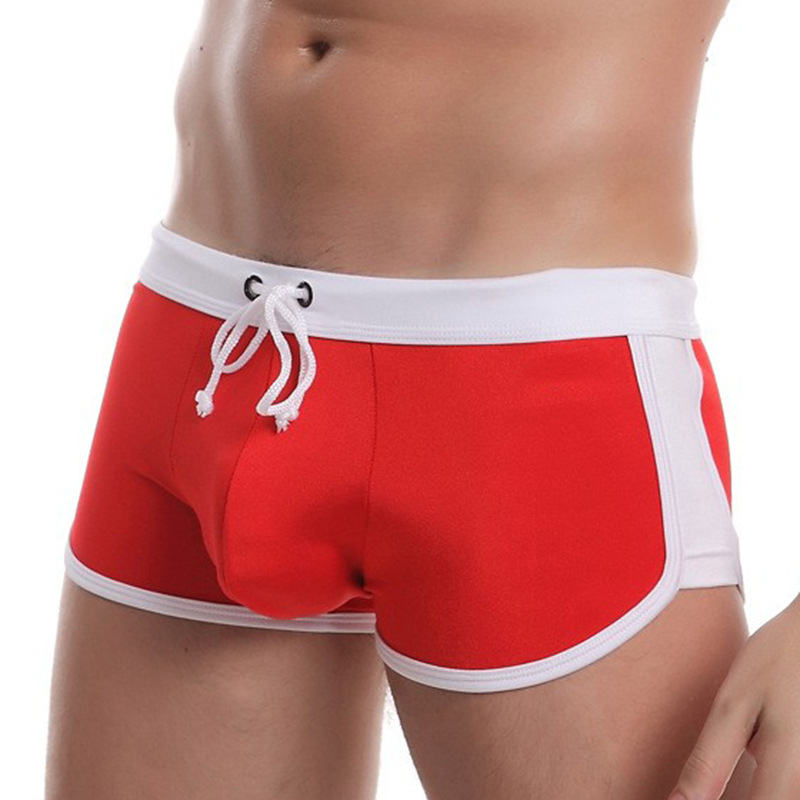 Sexy Men Swimsuits Brand Men Swimwear Board Mens Swimming Trunks New Designed Pouch Swim Surf Wear Beach Sea Board Boxer