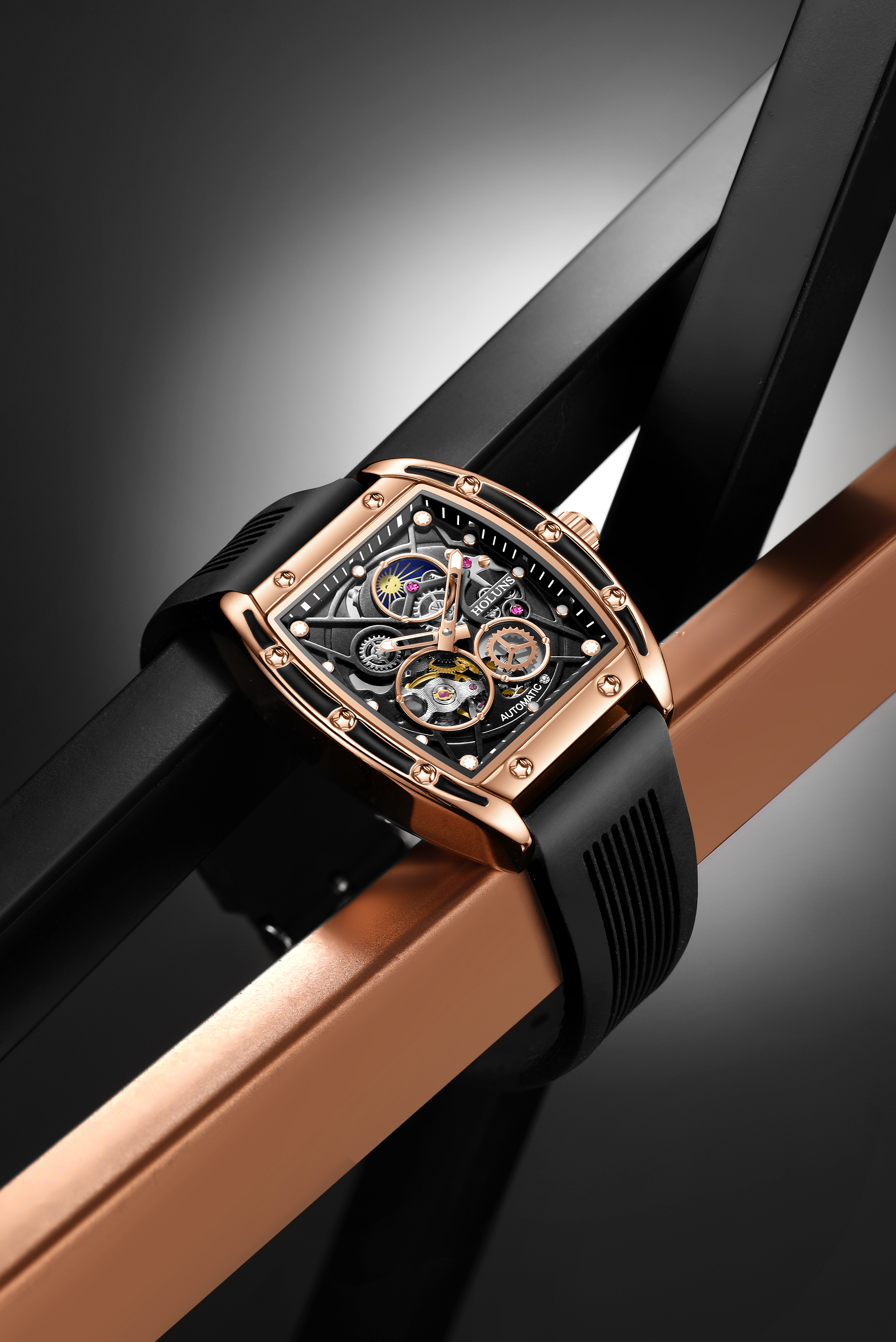 New Luxury Vitality Men's Quartz Sports Band Watch