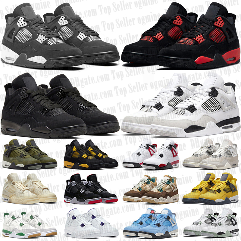 2025 classic hot top seller shoes men womens IV Cement White Oreo Cool Grey University Blue mens Women Sport Trainers Sneakers sports basketball shoes 36-47