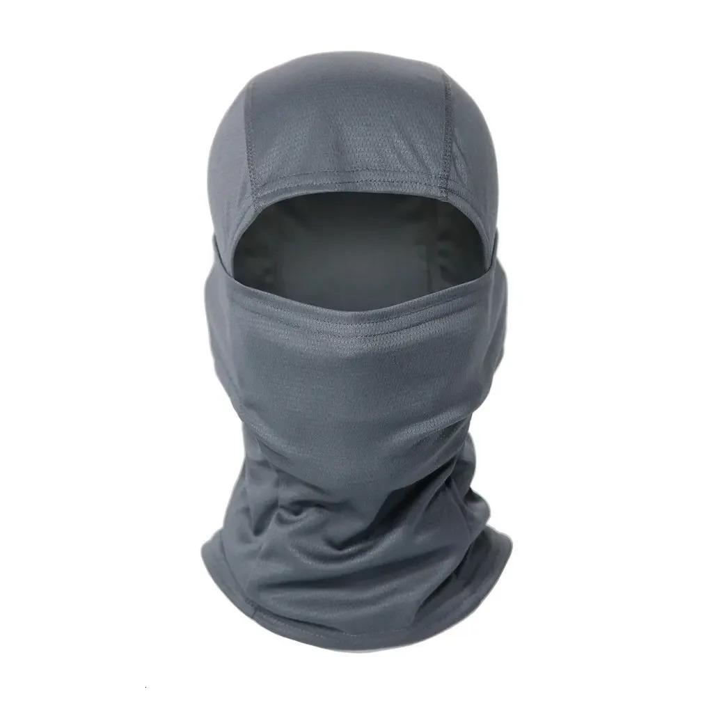 Tactical Airsoft Full Face Balaclava Paintball Cycling Bicycle Hiking Scarf Fishing Snowboard Ski Masks Hood Hat Men Women 250317