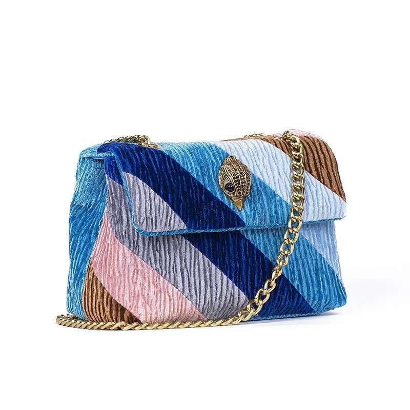 New Colorful Women's High-End Veet Crossbody Bag, Hot Selg Handbag, Shoulder Bag