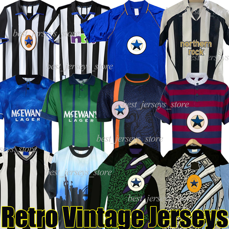 1995 96 97 98 99 2000 Newcastl e retro soccer jerseys winners 2025 SHEARER HAMANN PINAS BEARDSLEY 88 95 1997 05 06 OWEN CLARK Vintage classic football shirts men kids kit