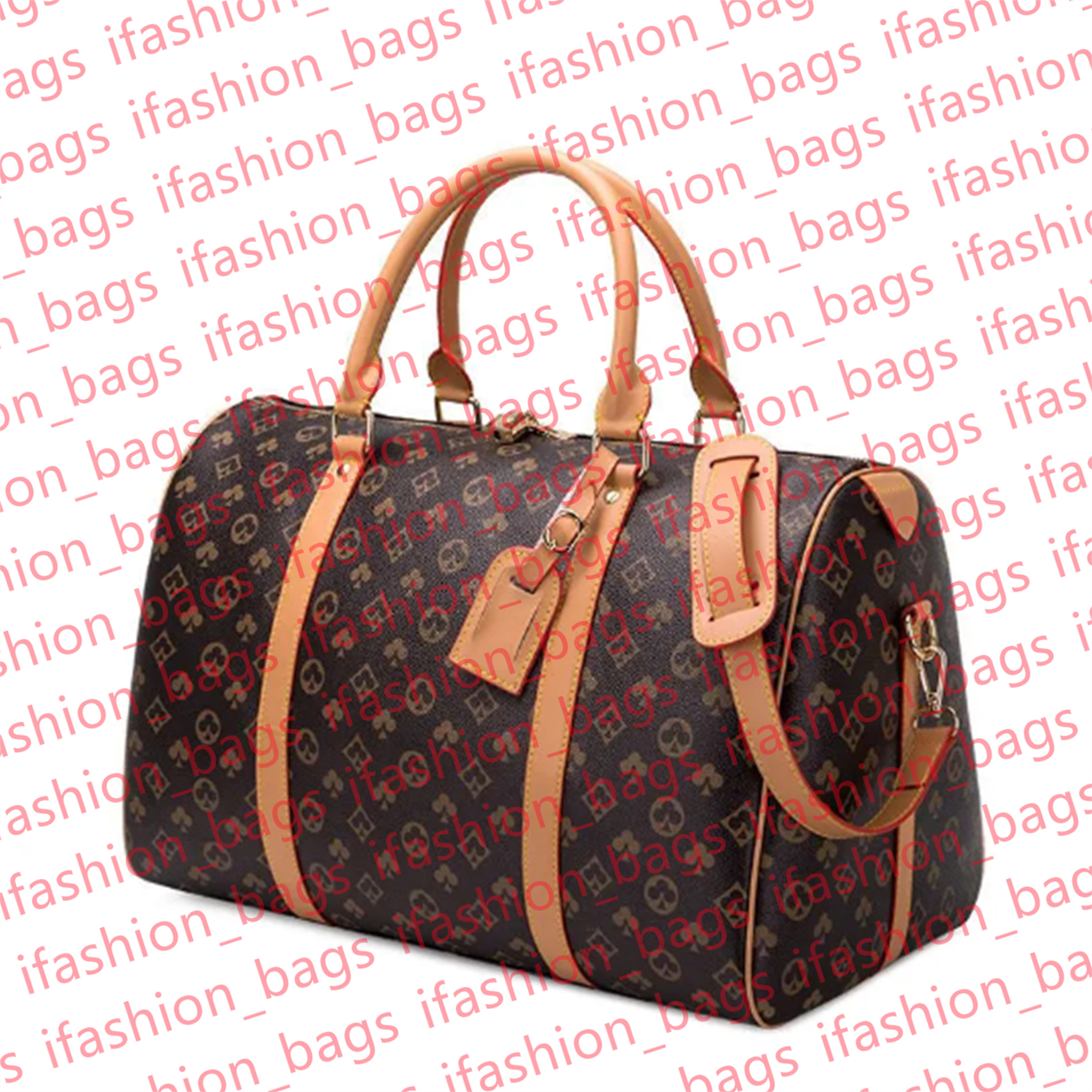 Designers duffel bags luxury men women travel bags leather large capacity holdall carry on luggage overnight weekender bag Handbag Louise K0280