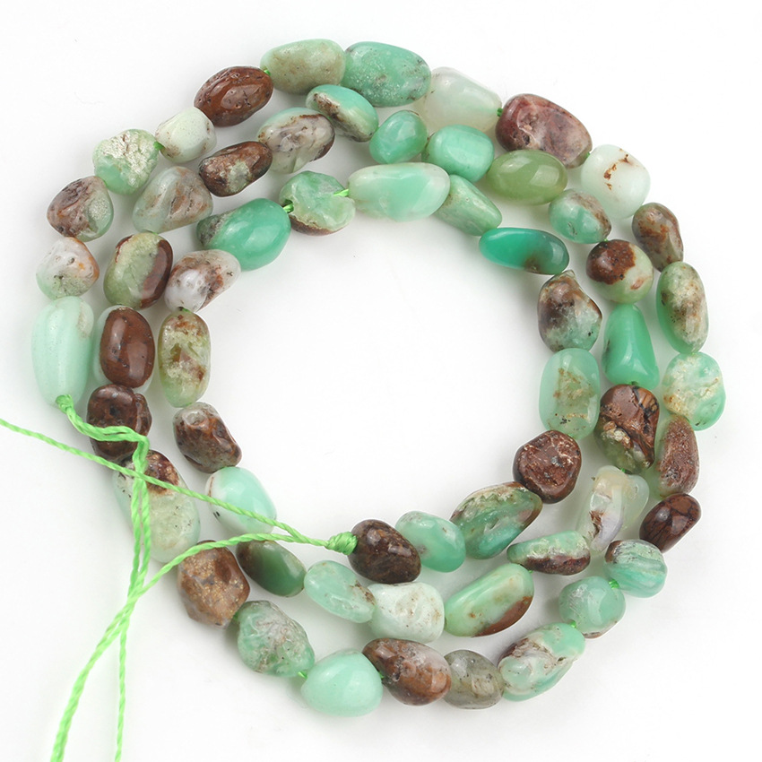 Handcrafted Gemstone Bead Kit - 45 Piece Variety Pack Featuring Natural Stone Colors from 6-8mm Ideal for Custom Earrings, Necklaces & More