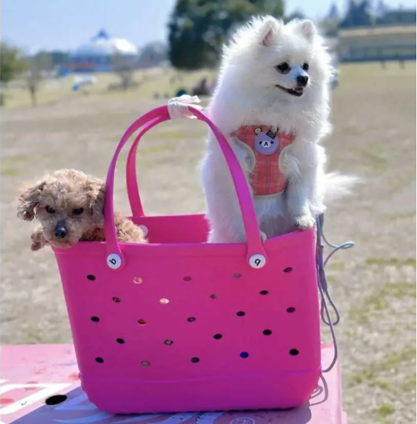 XL Eva Beach Boggs Bag Waterproof Extra Large Tote Bag Beach Basket Wen Picnic Handbag 48cm XL Tote Bag Rubber shopping Bags Z250113 w250417