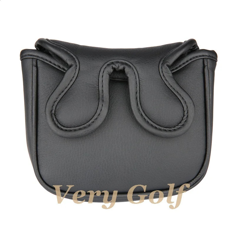 USA Pebble Beach Golf Square Mallet Putter Head Cover for Center Shaft Putters 250314