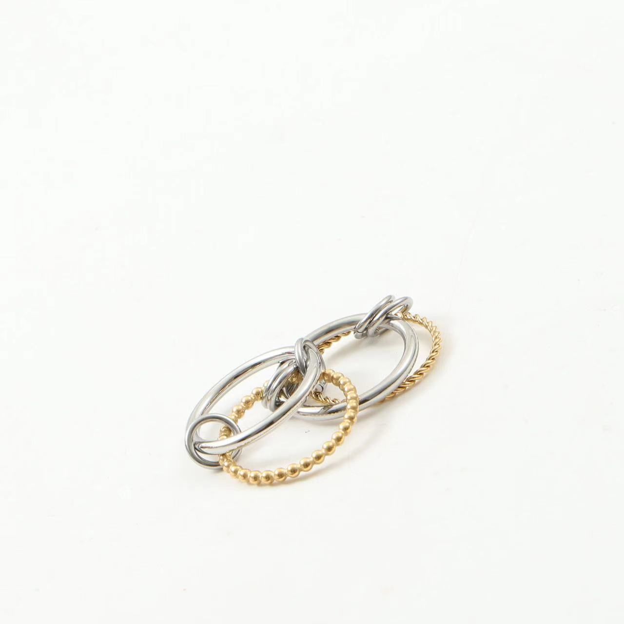 jewlery gold ring women spinelli kilcollin with Dia Ring Gothic Unisex rings overlapping designer jewelry gifts