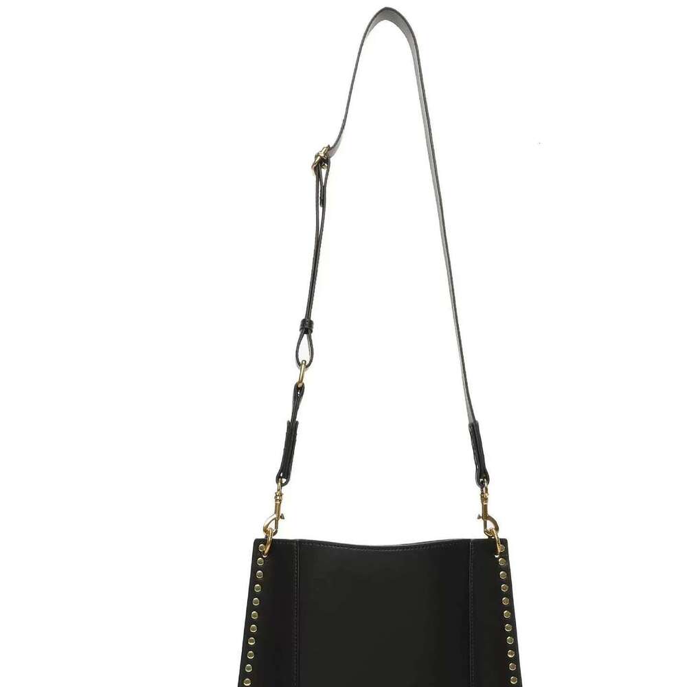 Retro Rivet Nail Genuine Leather Shoulder Crossbody Personalized IM OSKAN SACS Women Bag With Custom