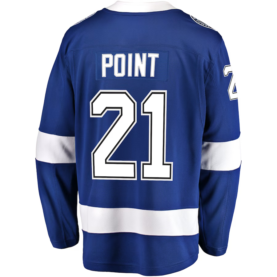 86 Nikita Kucherov Jersey Andrei Vasilevskiy Lightning Jersey Brayden Point Erik Cernak Brandon Hagel Steven Stamkos Emil Lilleberg Tampa Bay Hockey J