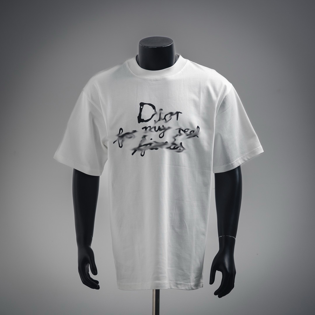 2025 New Designer Joint Short-Sleeve T-Shirts Unisex Retro Tape Letter Print Fashion Versatile Tops Multi-Pattern Choice