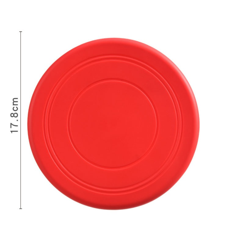 Kids Flying Disc Toy Outdoor Playing Lawn Game Disk Flyer for Kindergarten Teaching Soft Silicone Colorful Frisbee