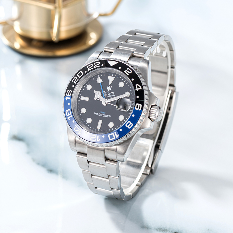 Watch Designer Watch GD Factory Men's Automatic Mechanical All Stainless Steel Sliding Buckle Sapphire Glass Glow 41mm Men's High Quality Watch