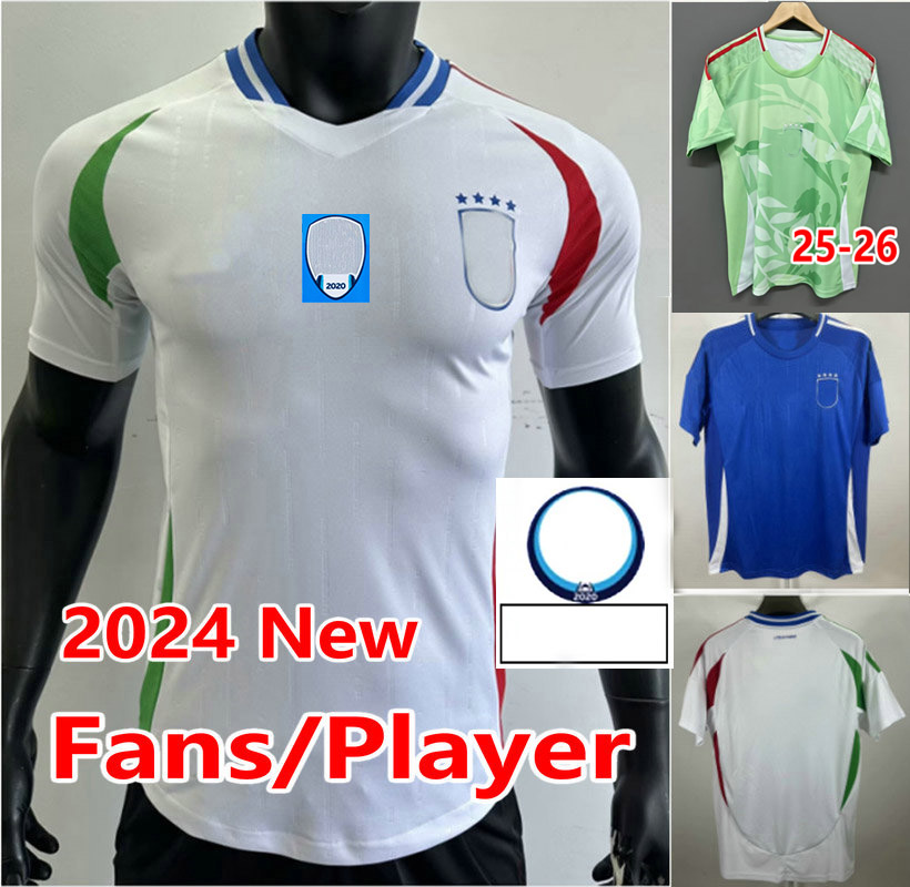 2025 Italia BARELLA RETEGUI soccer jerseys JORGINHO PELLEGRINI 125 italYs maillot de futol CHIESA football shirt RASPADORI ZANIOLO men women kids set uniforms