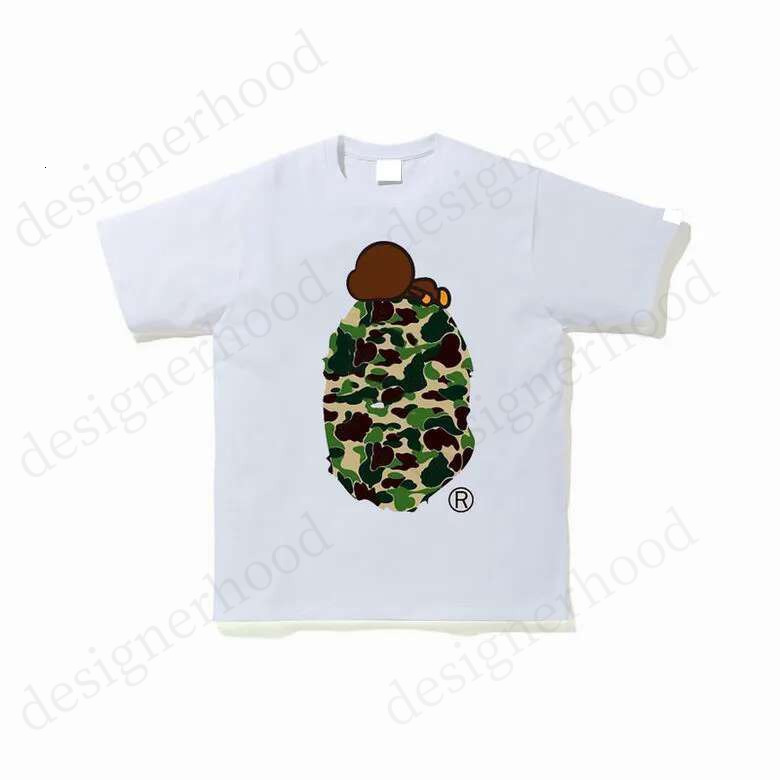 Bapetshirts T Shirts Mens Women Designers Shark Tshirts Fashion Tops For Men Casual Graphic Chest Letter Bathing App Tees Camo Clothing Printing Shorts Sleeve 463