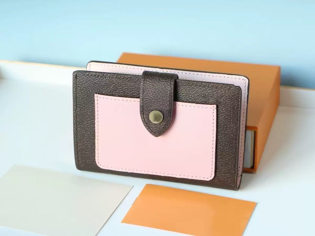 Fashion designer wallets luxury purse men women clutch bags Highs quality flower letter coin purses long card holders with original box dust bag