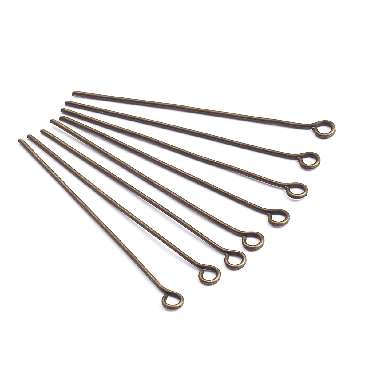 Durable 100-Pack Stainless Steel Headpin Collection for Jewelry Artists and DIY Enthusiasts