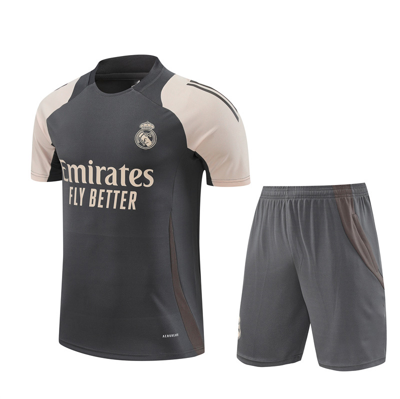 25 26 Tracksuits Sets madrid TRACKSUIT set 23 24 25 Short sleeve shorts men and kids kit football chandal futbol survetement madrides TRAINING suit soccer jersey