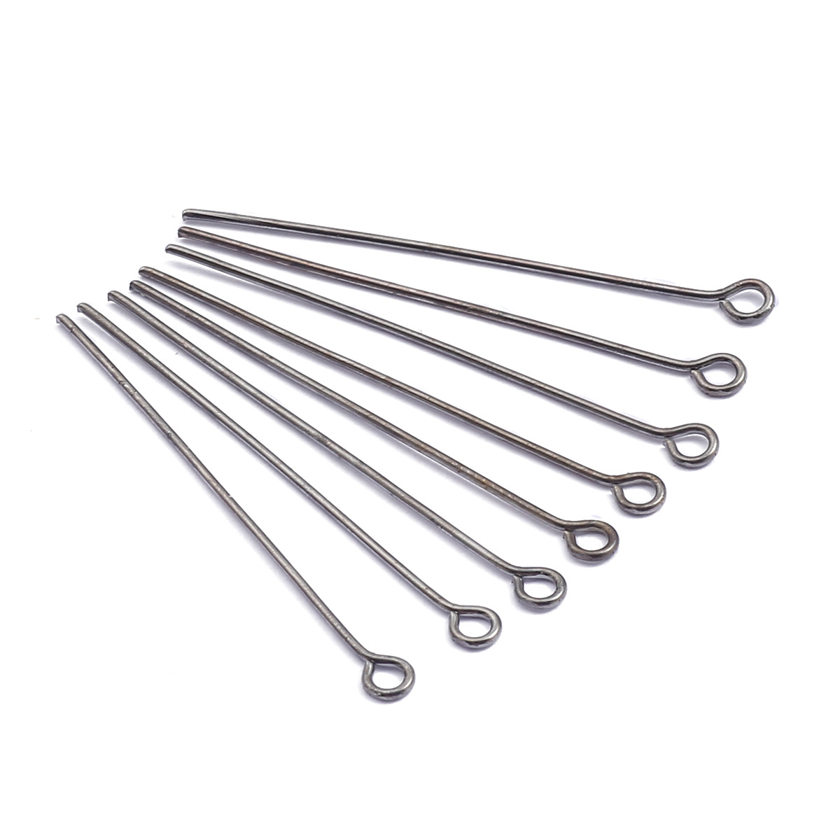 Durable 100-Pack Stainless Steel Headpin Collection for Jewelry Artists and DIY Enthusiasts