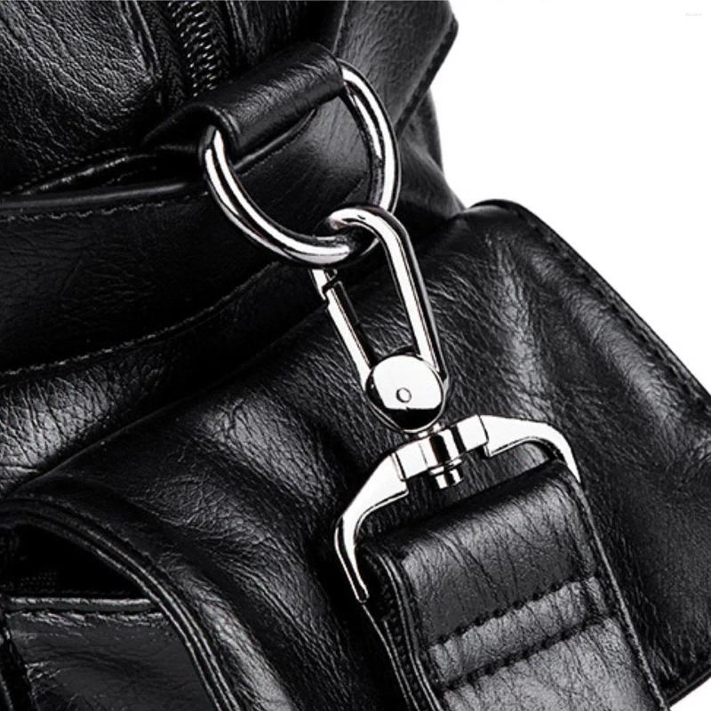 Briefcases Mens Leather Shoulder Bag Large Capacity Travel For Outdoor Work Office zhanyishengli
