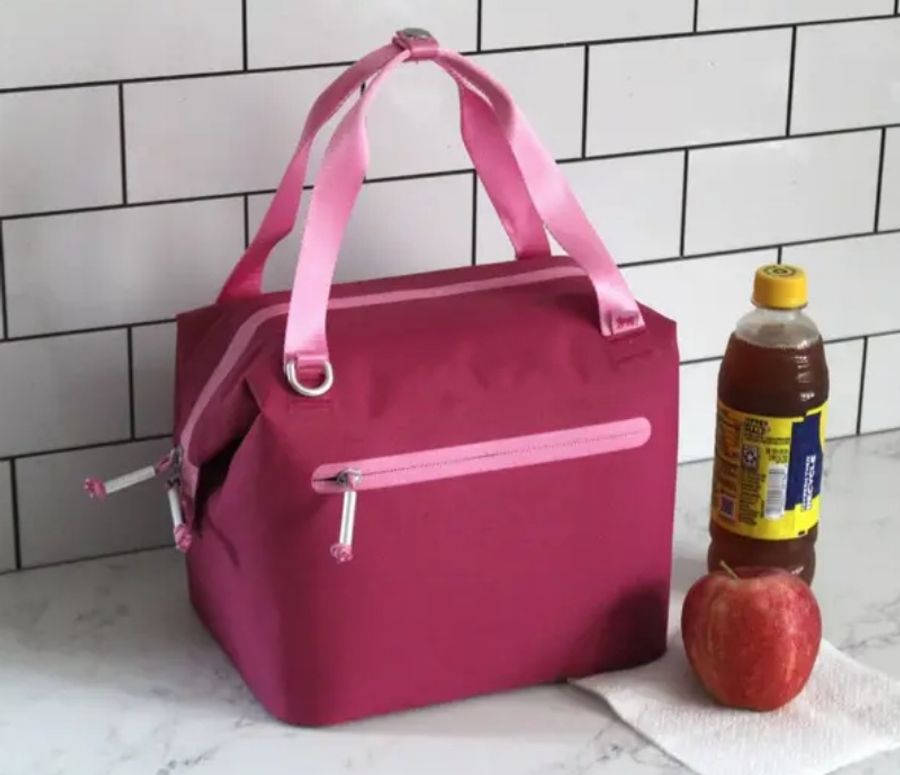 Lunch Bag All Day Julienne Mini Soft Cooler Box Recycled Polyester Carry-All for 40oz Cup Crossbody Bag with Phone Pocket for Cups Accessories In Hand 0317