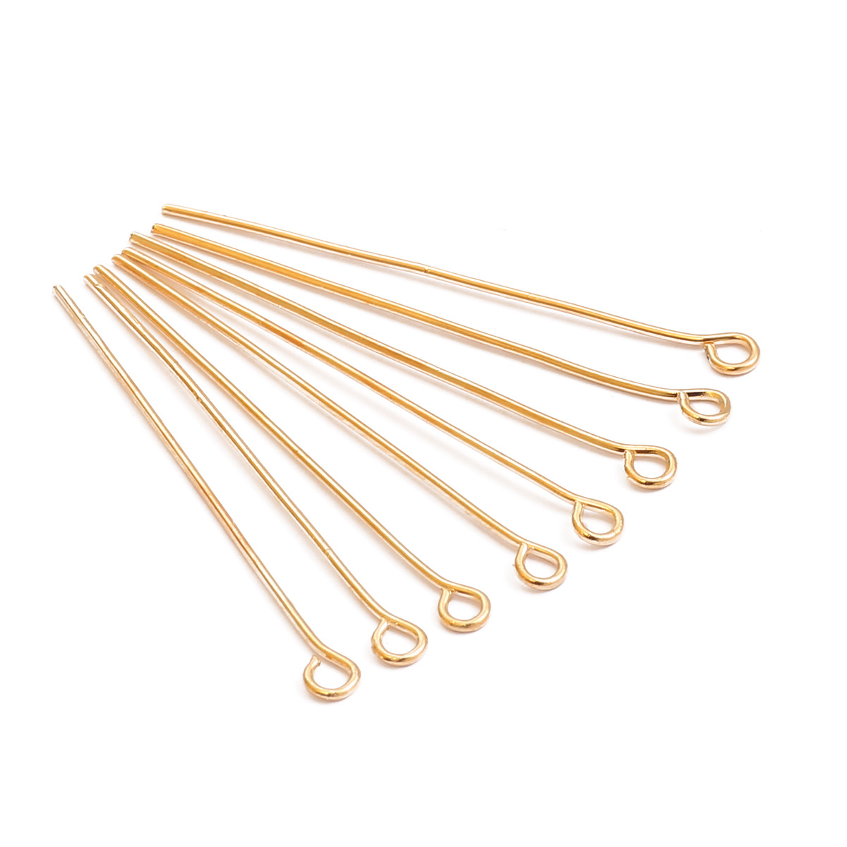 Durable 100-Pack Stainless Steel Headpin Collection for Jewelry Artists and DIY Enthusiasts