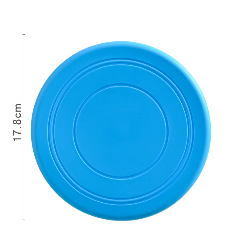 Pet Toy Dog Frisbee Pet Interactive Training Frisbee Floating Water Biting Soft Frisbee Pet