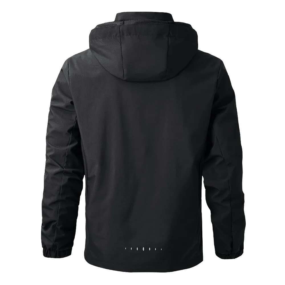 Men's Waterproof Rain Lightweight Outer Hooded Raincoat Hiking Windproof Jacket Climbing Outdoor Jackets