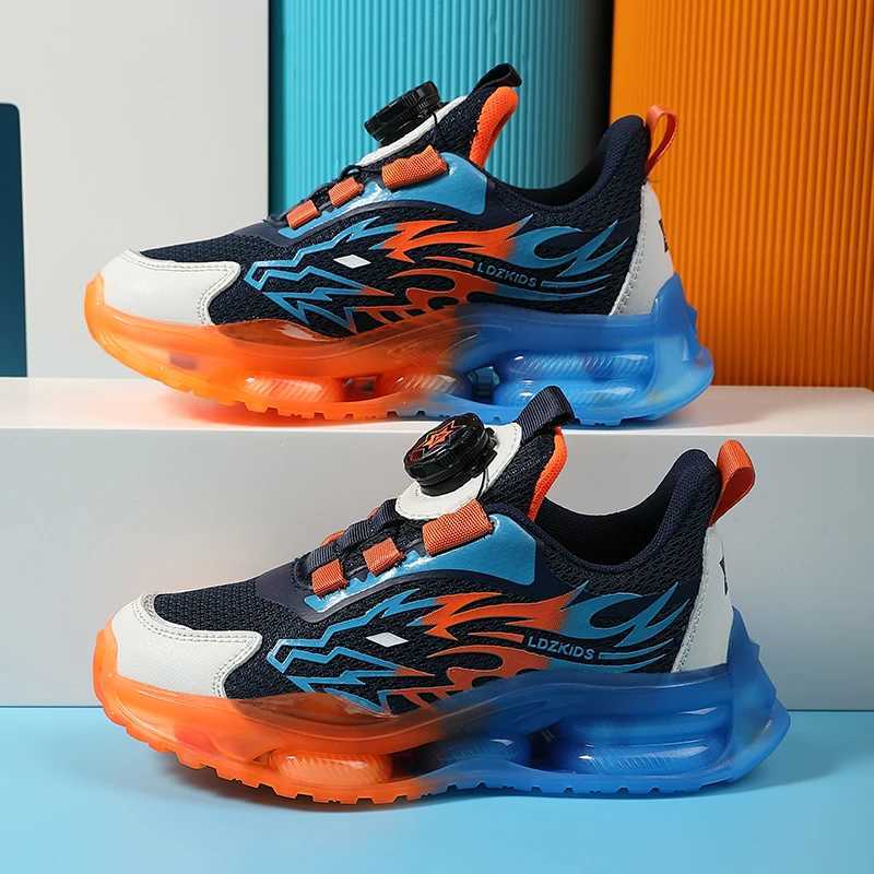 New anti slip leather childrens sports shoes suitable for boys running lightweight casual shoes fashionable dragon pattern size 28-39 W250318