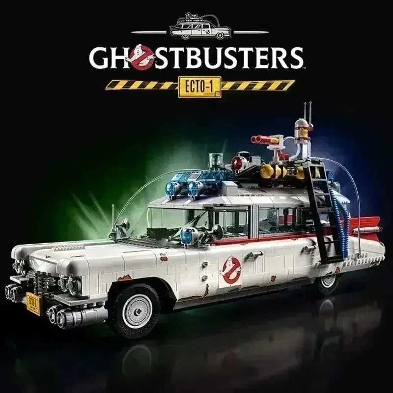 2352 ECTO-1 creative vehicle building blocks compatible with building block toy car models and car kits for adult gifts W250318