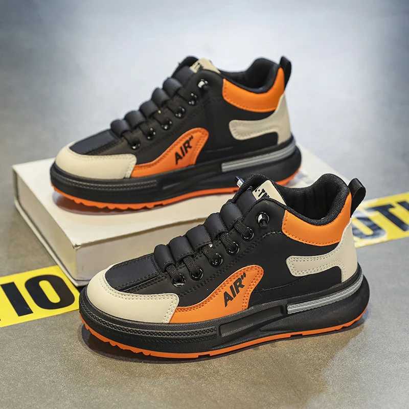 Childrens Spring/Summer New Korean Sle Fully Matched Casual Sneakers Young Students Thick soled Sneakers Running Shoes 2024XJ250318