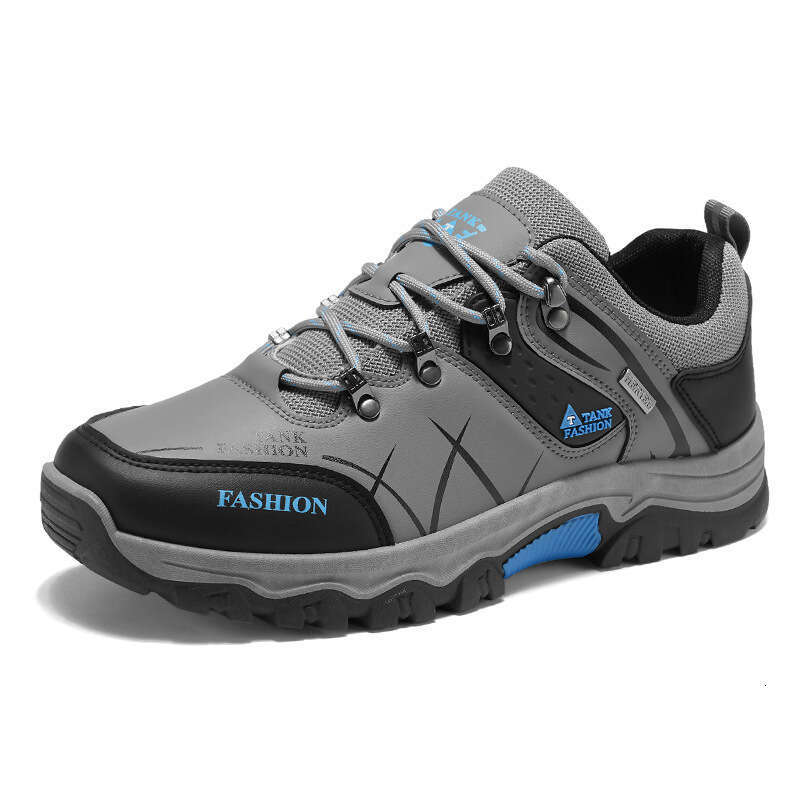 Spring new hiking men, breathable construction site anti slip wear-resistant sports and leisure work shoes, labor protection shoes for men