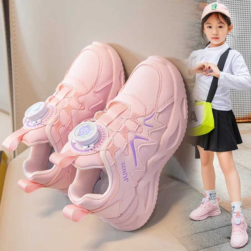 2024 Spring/Summer Leather Sneakers and Casual Shoes Thick Soles Inner High Dad Shoes Student Shoes Flat Shoes W250318